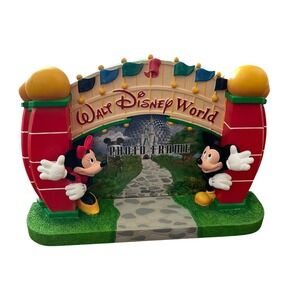 Disney Parks Walt Disney World Mickey Minnie Mouse Spaceship Earth Photo Frame